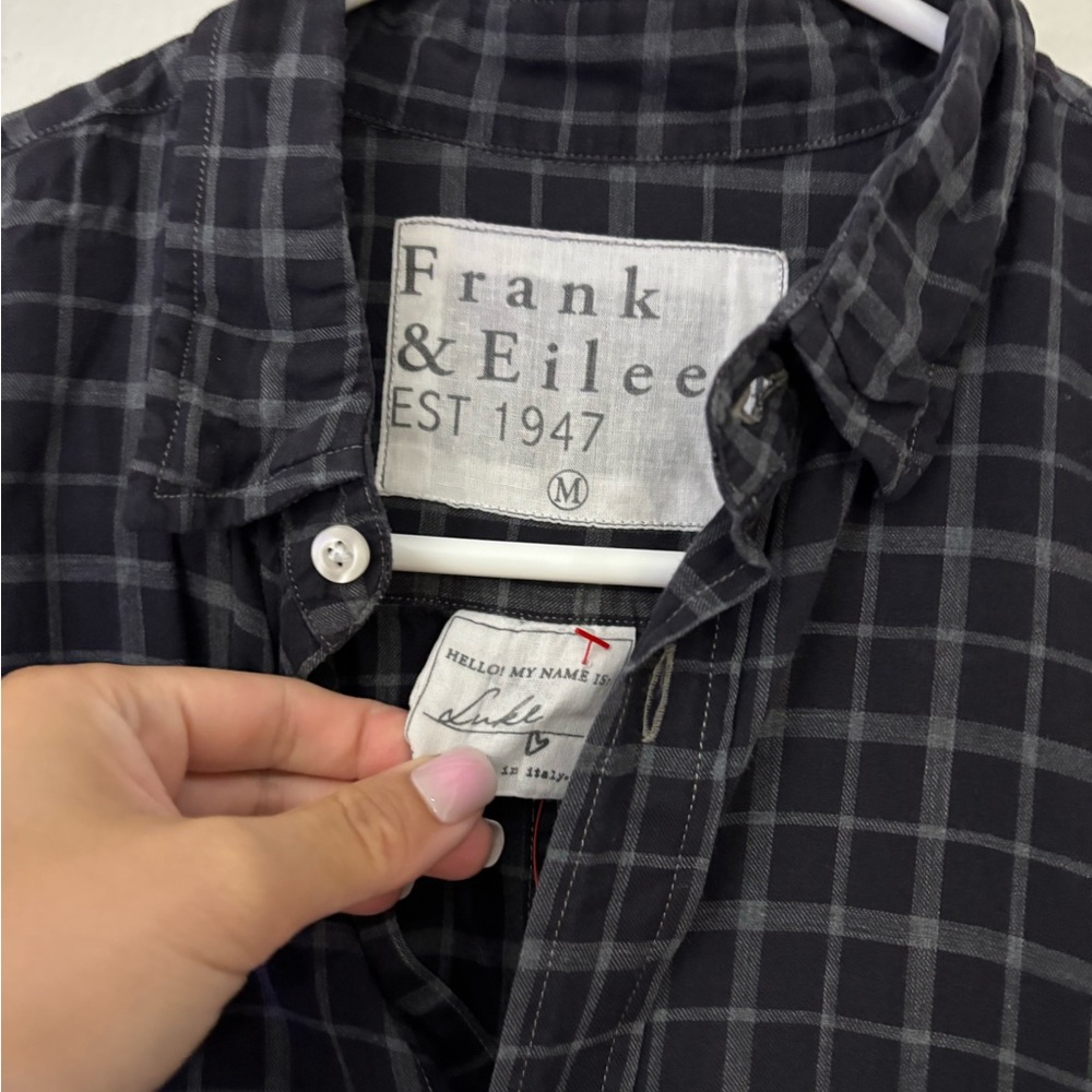 Frank And Eileen "Luke" Button Down Medium - image 3